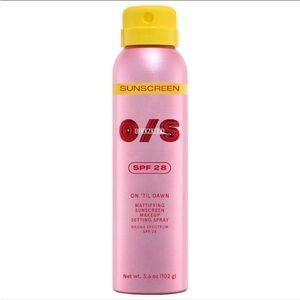 ONE/SIZE On 'Til Dawn Mattifying Sunscreen Makeup Setting Spray